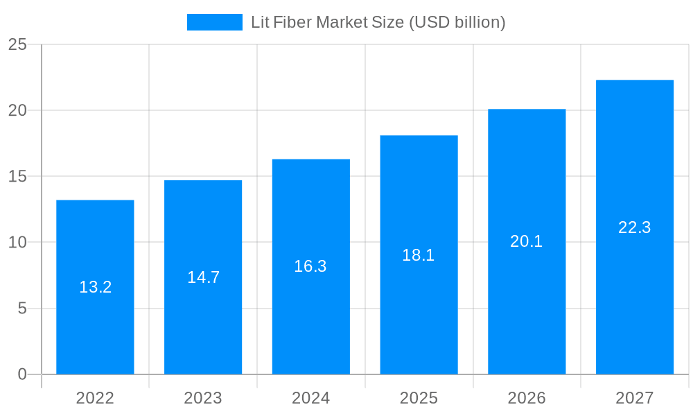 Lit Fiber Market Market Size and Forecast (2024-2030)