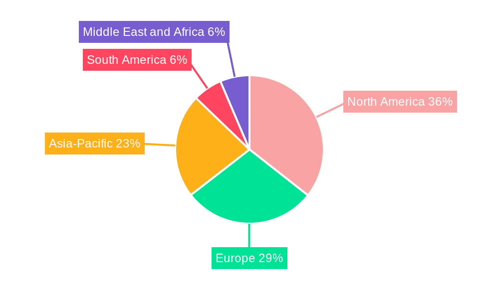 Ethnic Foods Market Market Share by Region - Global Geographic Distribution