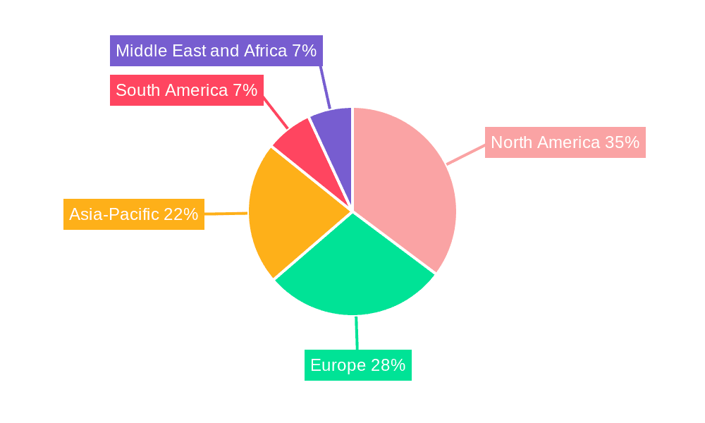 Tank Trailers Market Market Share by Region - Global Geographic Distribution